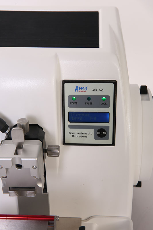AEM460 Semi-automatic Rotary Microtome with Separate Control Panel
